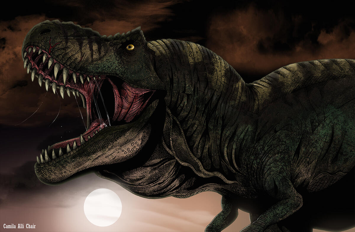 Tyrannosaur from "The Lost World - Jurassic Park".
