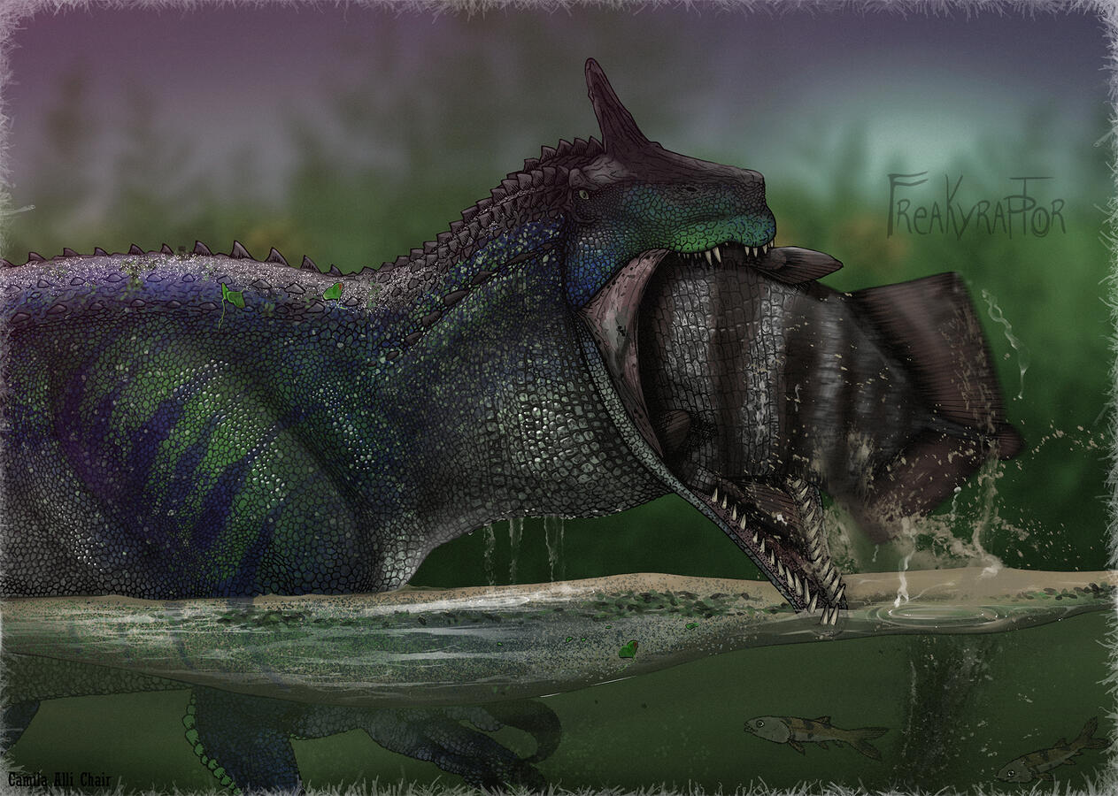 Irritator with Fish